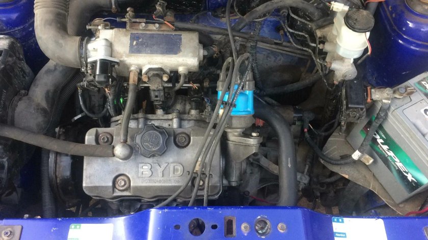 BYD Flyer двигатель