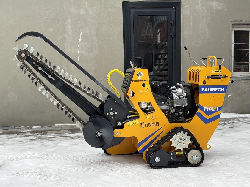 Траншеекопатель baumech