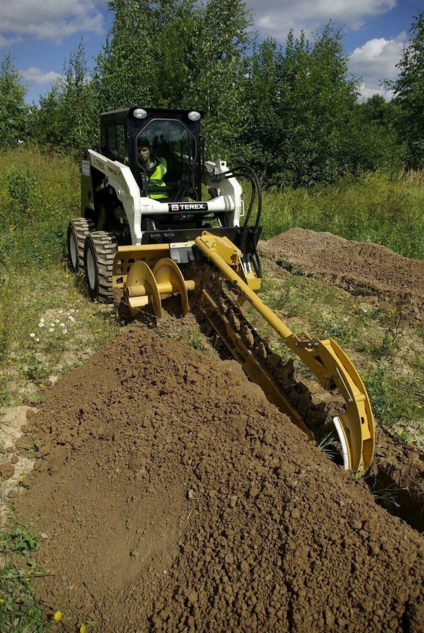 Траншеекопатель Delta tr1200