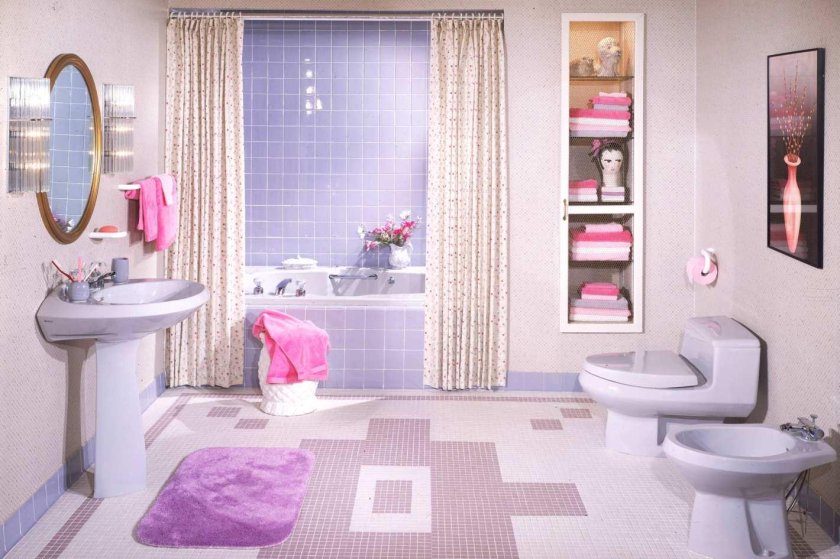 Light Purple Bathroom