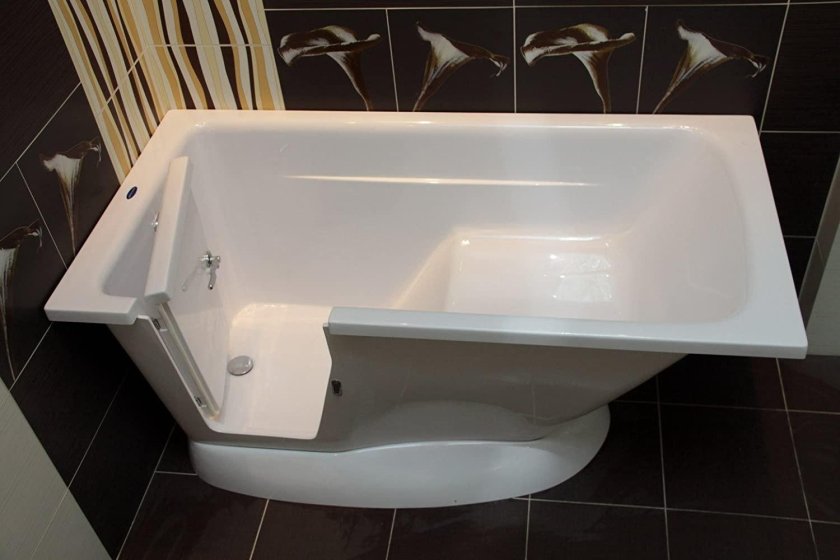 Ванна BRETTO С дверцей Енисей 170