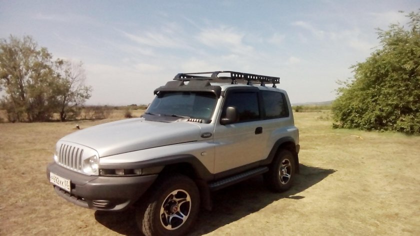 Экспедиционный багажник на ТАГАЗ Тайгер