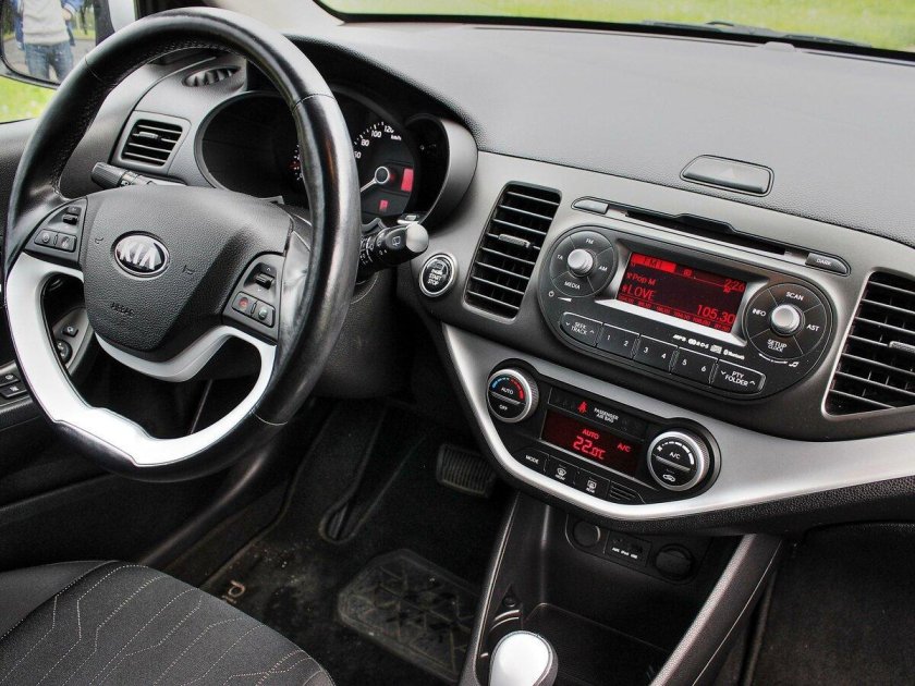 Киа Пиканто 2 салон