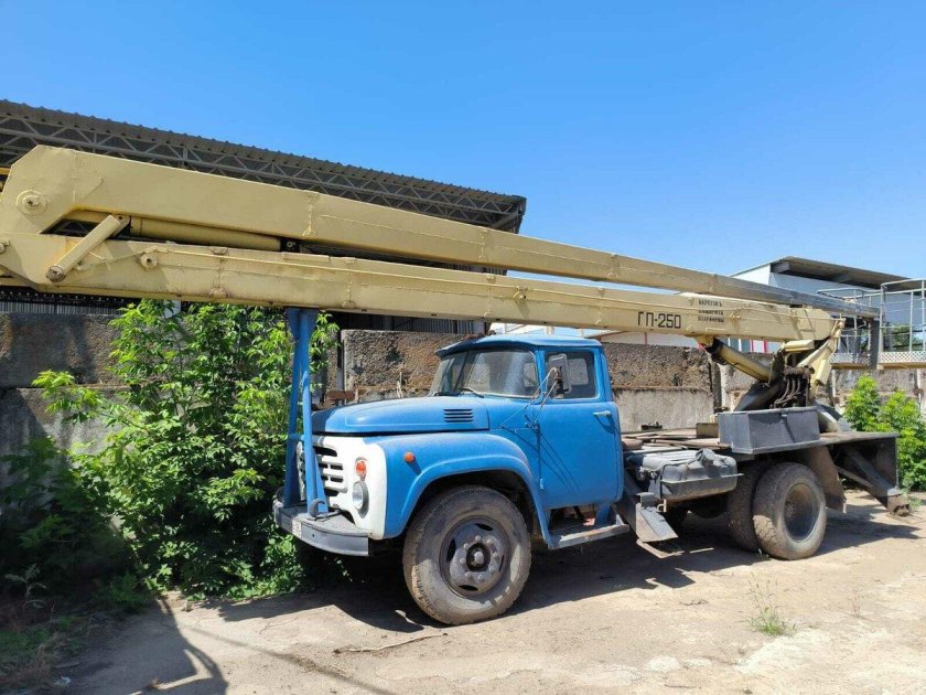 Автогидроподъемник агп-22 зил