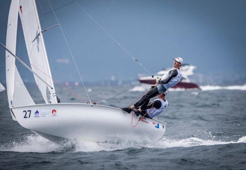 Денис Грибанов парусный спорт