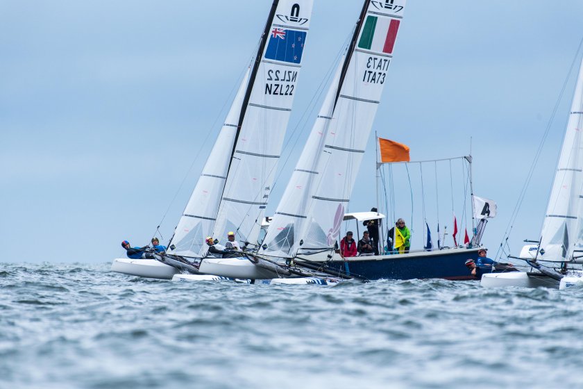 Sailboat Polar diagram Nacra 17