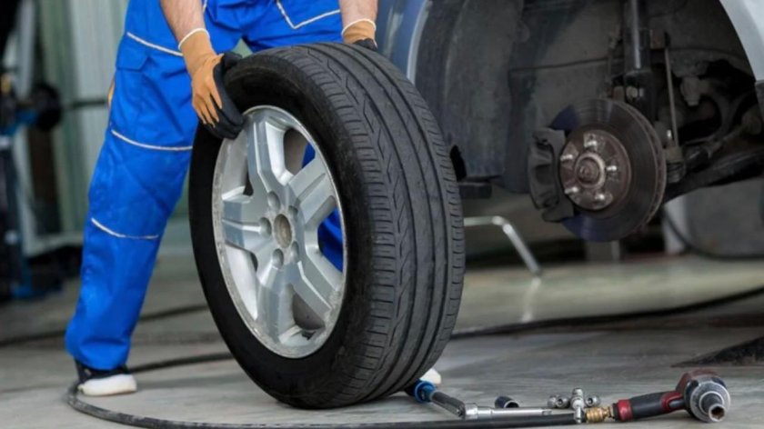 Колесо шиномонтаж