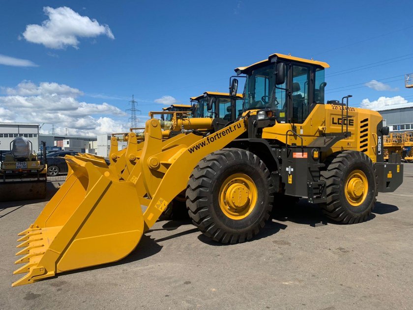Фронтальный погрузчик liugong