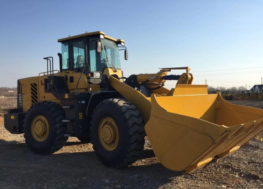 Фронтальный погрузчик sdlg