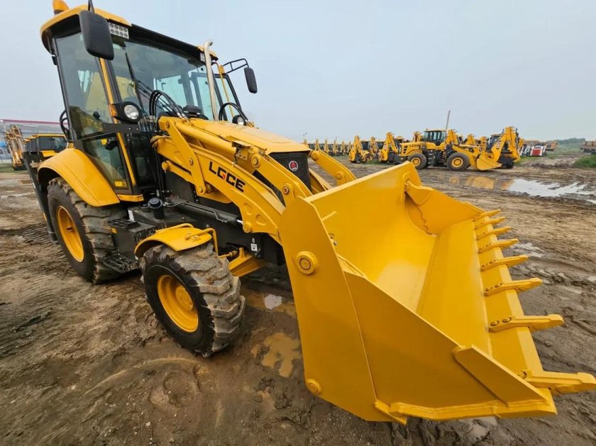 Lgce b877f экскаватор-погрузчик