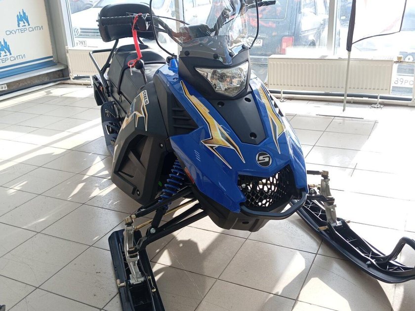 Новый снегоход стелс капитан 300