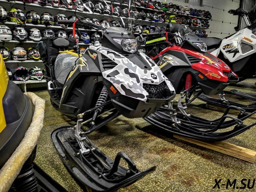 Снегоход stels Капитан-200