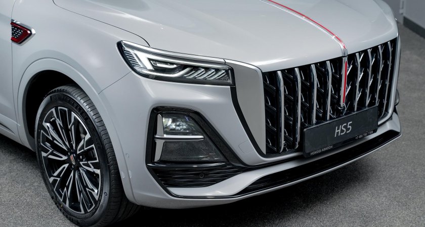 Hongqi hs 5 рестайлинг