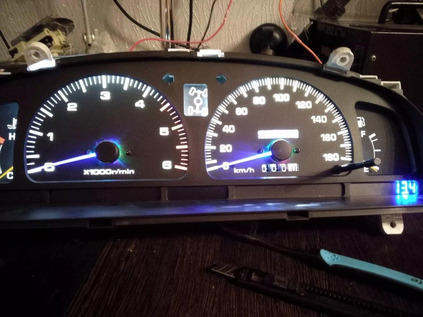 Панель приборов тойота