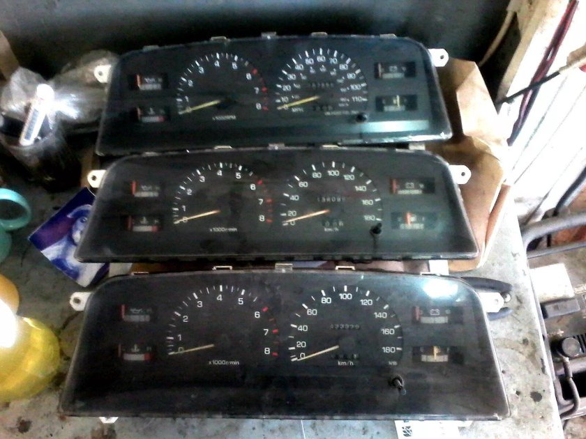 4runner Toyota 130 панель приборов
