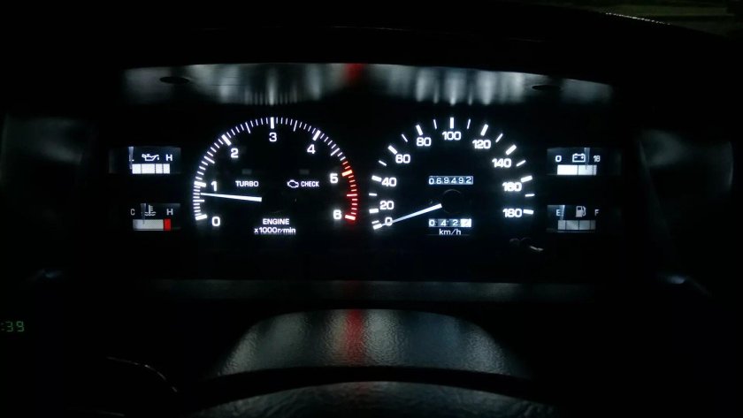 Панель приборов тойота