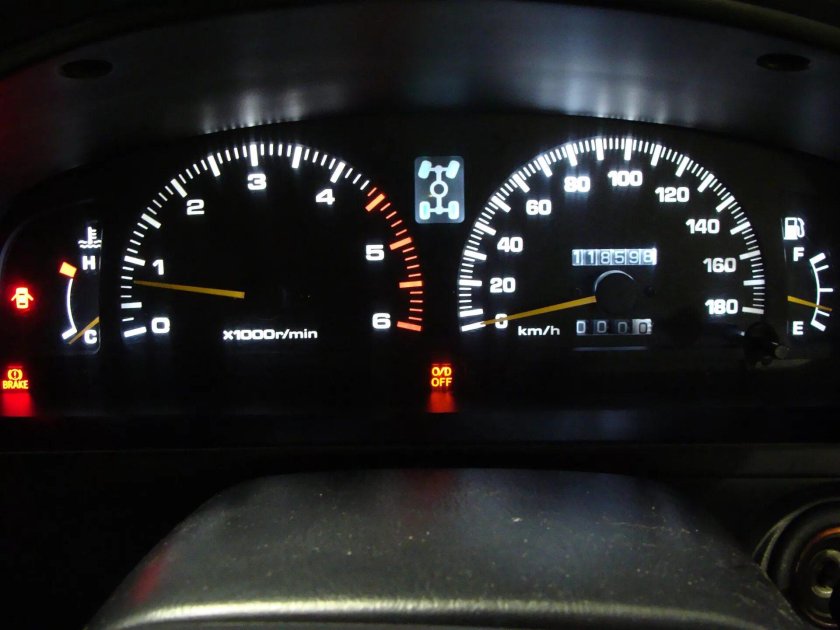 Панель приборов тойота