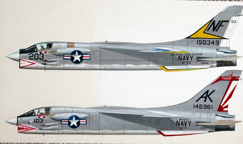 Самолет Крусейдер ф-8