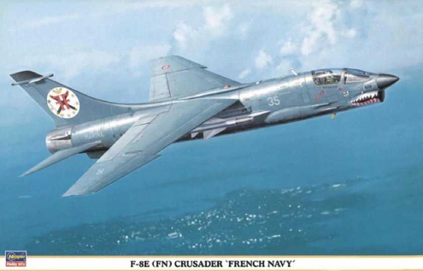 Самолет f-8e Crusader
