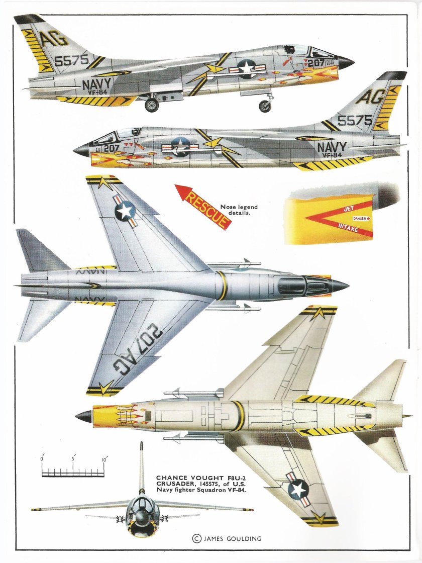 Самолет Крусейдер ф-8