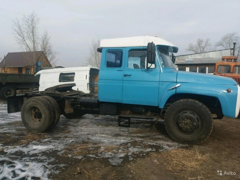 ЗИЛ 133 тягач со спальником