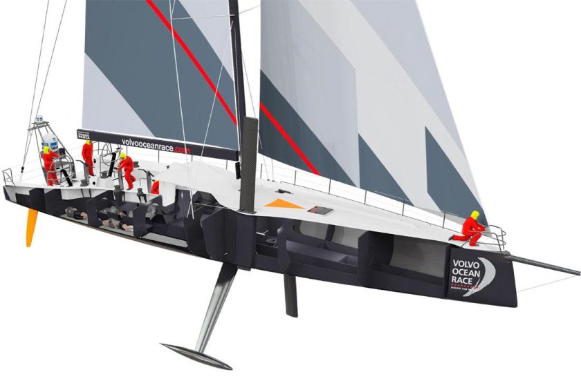 Яхта Volvo Ocean 65