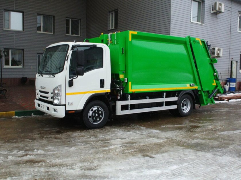 Исузу мусоровоз 16 куб