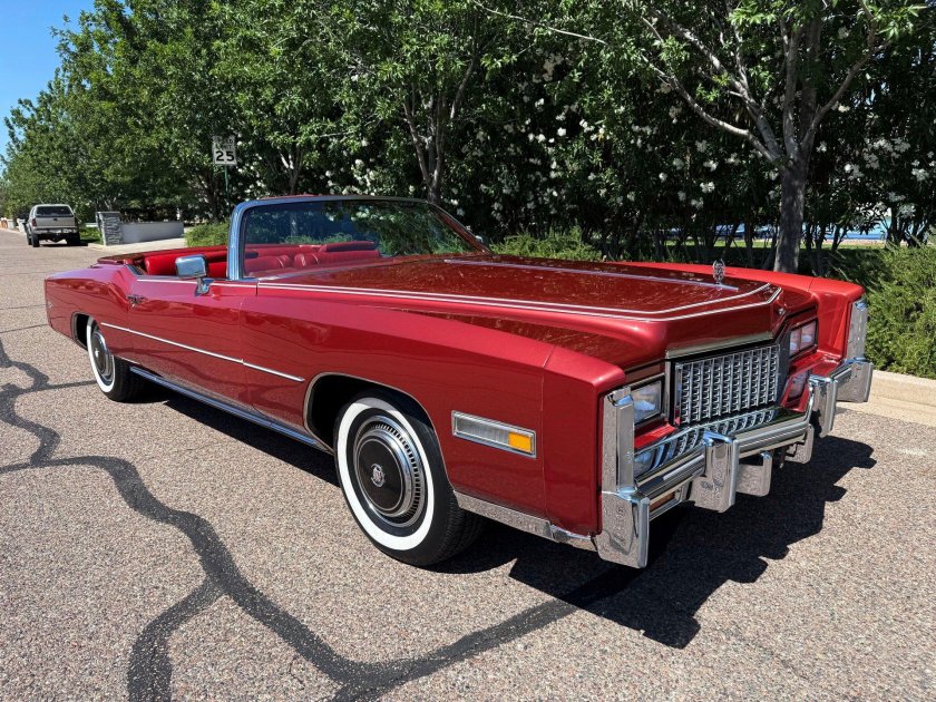 Cadillac eldorado convertible 1976