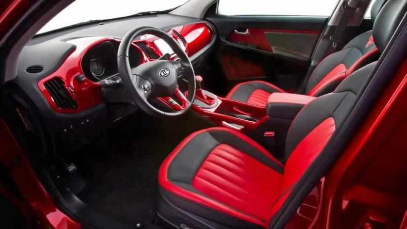 Тюнинг салона Киа Спортейдж 3