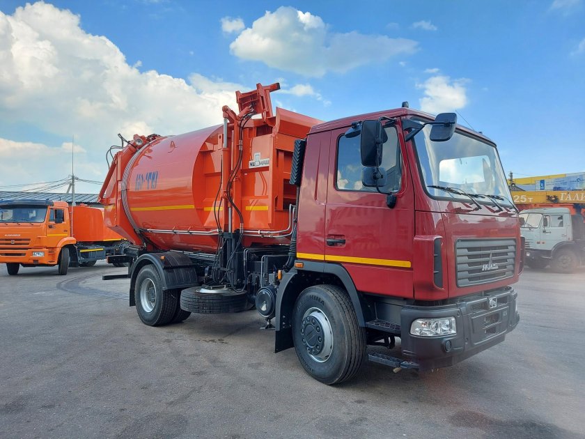 Мусоровоз ко-449-33 на шасси МАЗ-5337а2