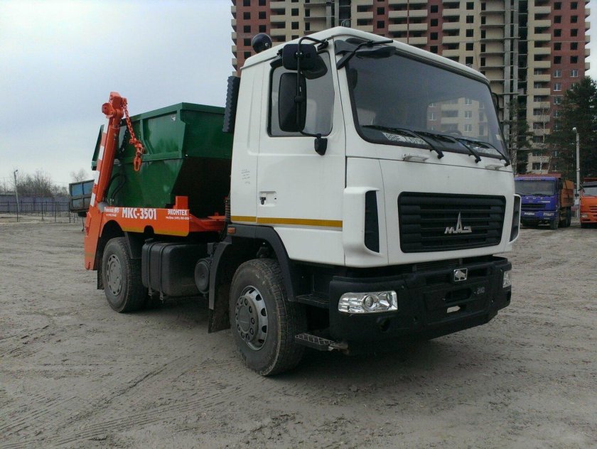МКС-3501 на шасси МАЗ-5550в2