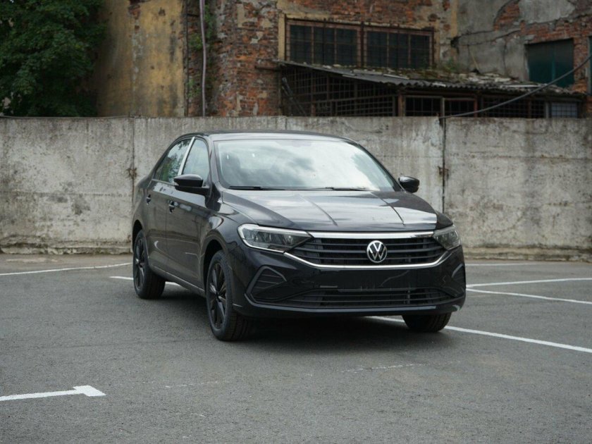 Volkswagen Polo 2020 черный