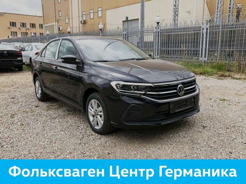 VW Polo 2021 черный