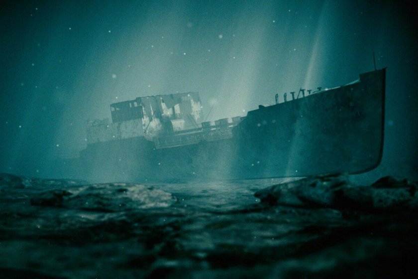 Затонувший танкер т12