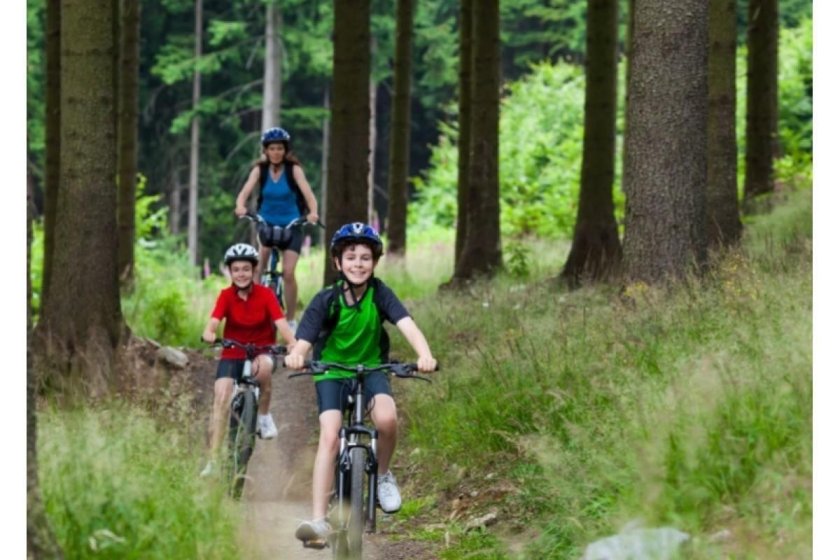 Прогулка на велосипеде