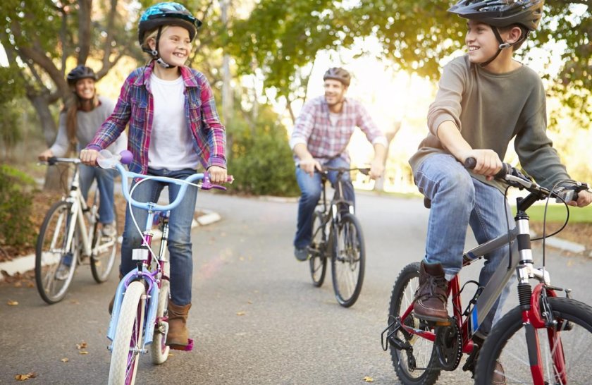 Прогулка на велосипеде