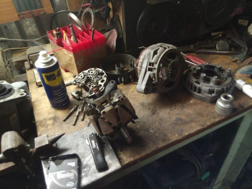 Сборка генератора ВАЗ 2115