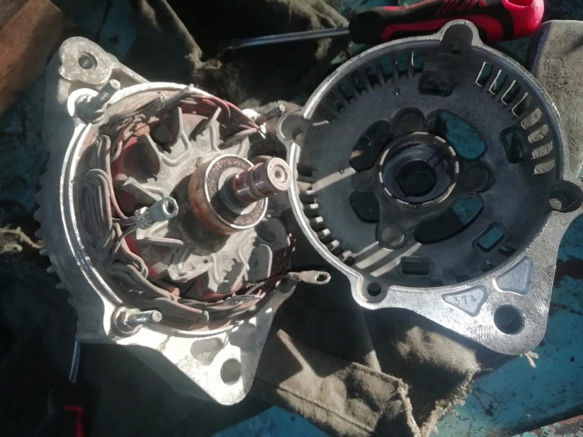 Сборка генератора 2114