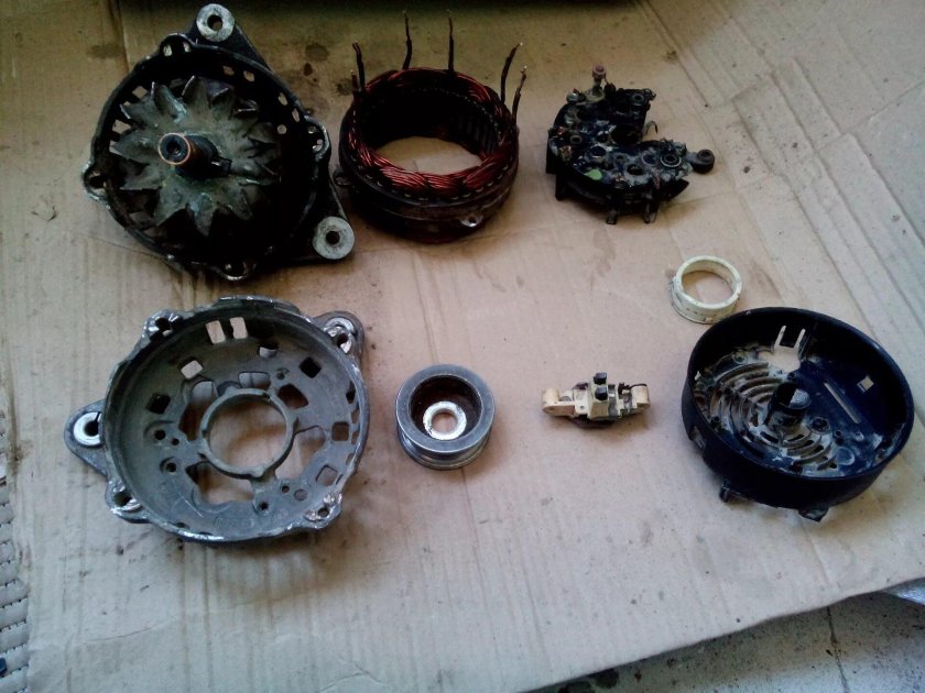 Генератор Bosch ВАЗ разбор