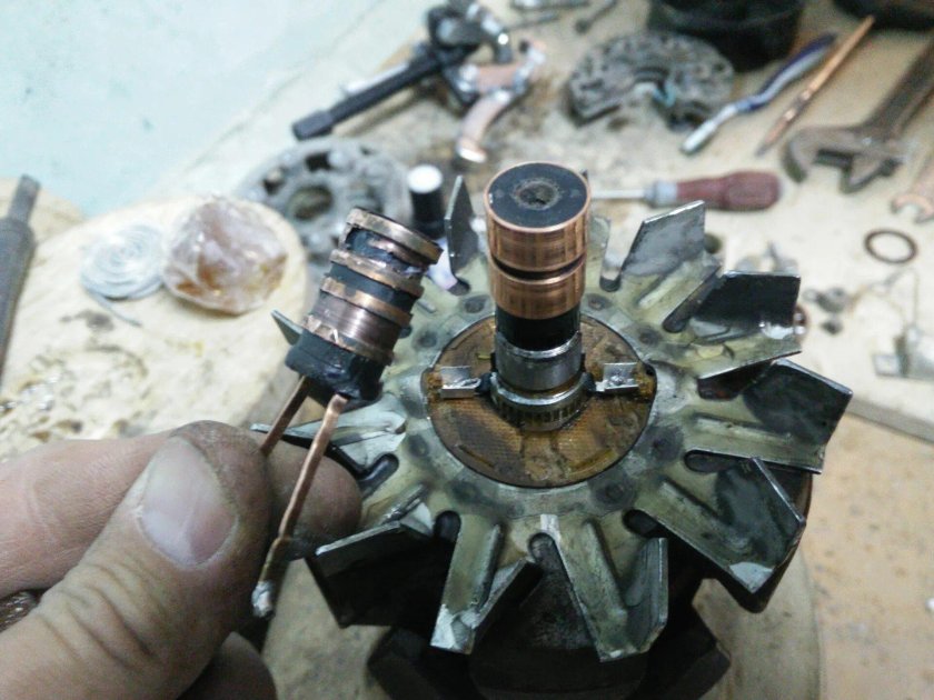 Кольца генератора ВАЗ 2114