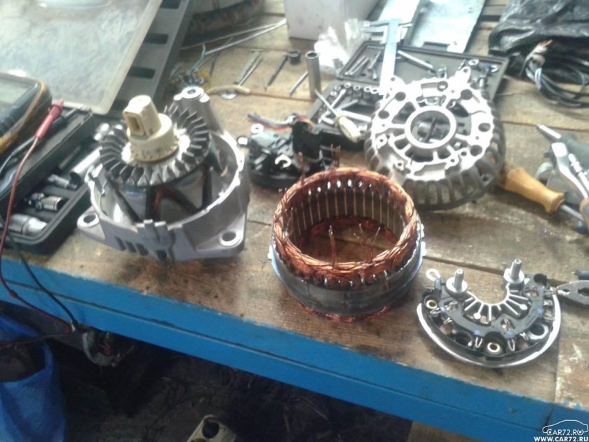 Генератор Bosch ВАЗ разбор