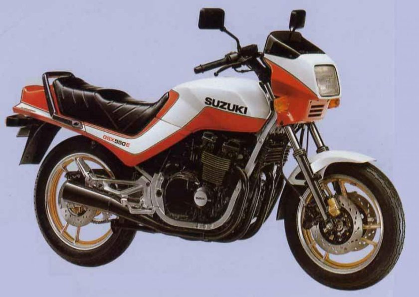 Suzuki GSX 400 старый