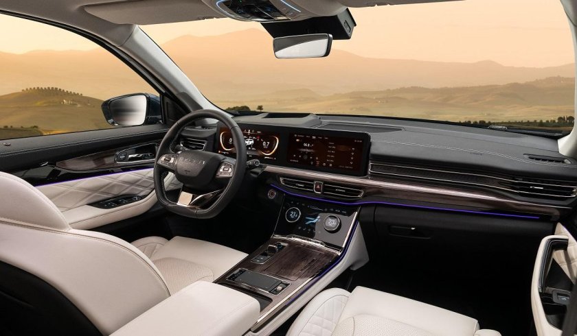 Exeed VX 2022 интерьер