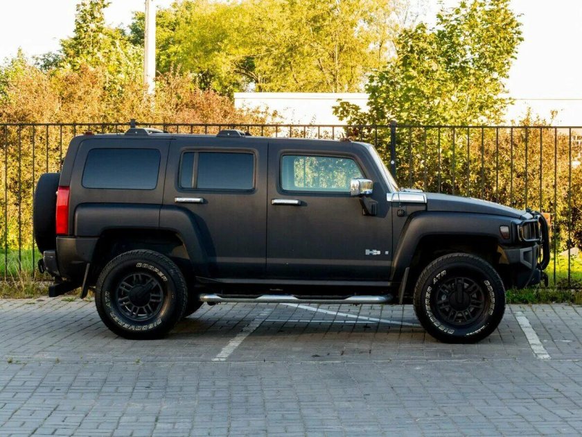 Hummer h3 черный