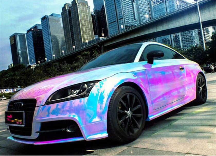 Ауди ТТ Радужная