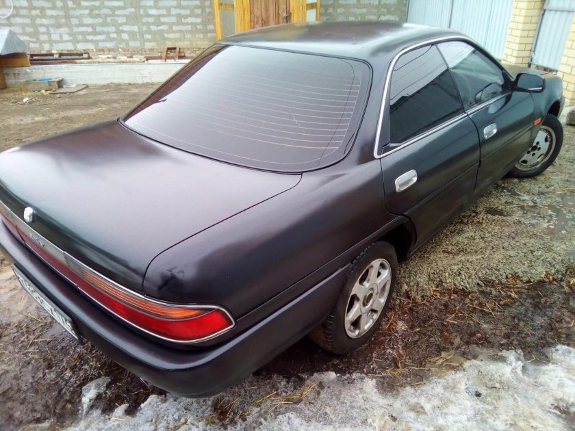 Toyota Corona Exiv 200 черная