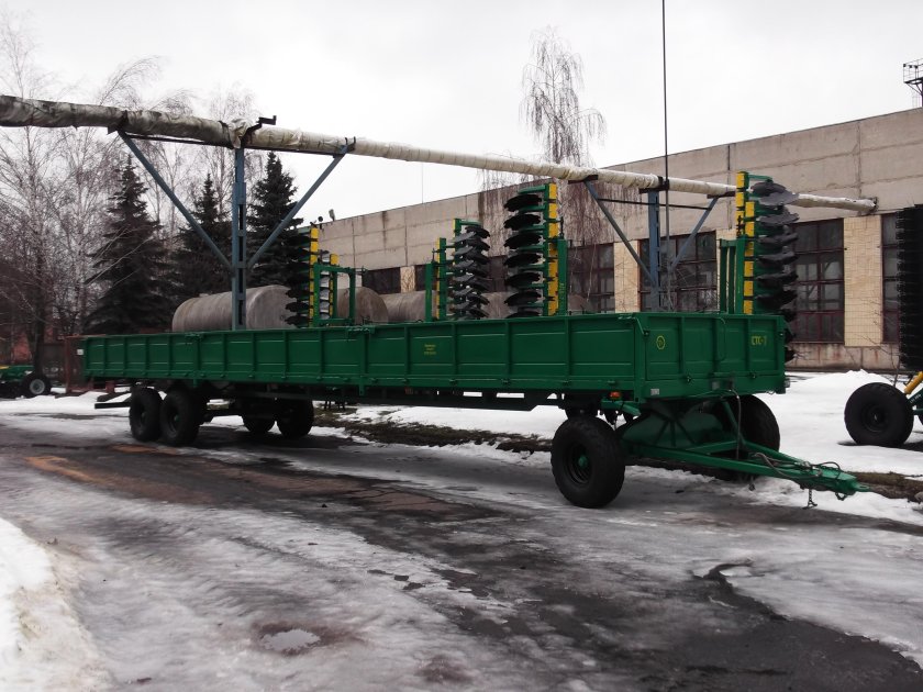 Промышленный прицеп СТС-7