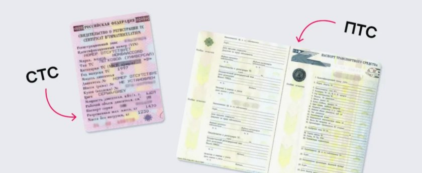 Что такое ПТС И СТС транспортного средства