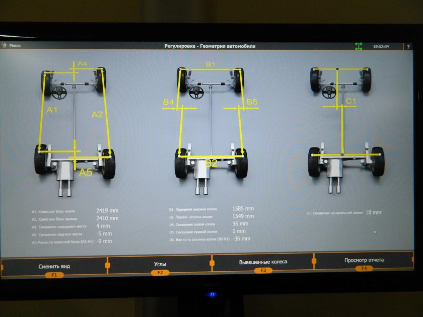 Геометрия передней подвески сход развал
