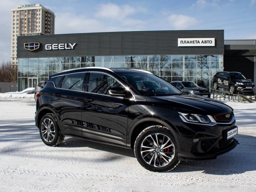 Geely Coolray 2021 черный